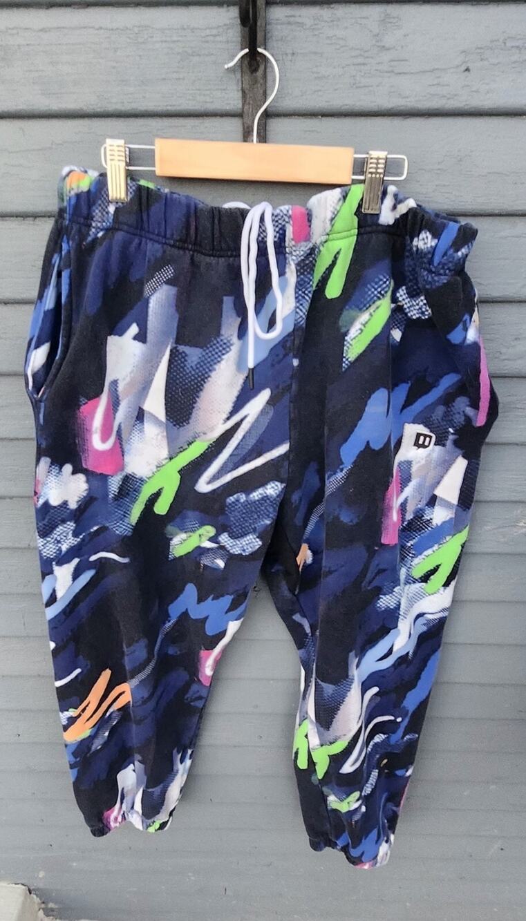 Twitch XXL Mens Lined Lounge Pant Drawstring Elastic Waist Comfort Recovery